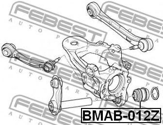 FEBEST BMAB-012Z Bush, control arm mounting